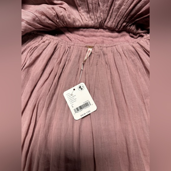 NWT Free People Palmira Mini in Woodrose sz L - Picture 5 of 9